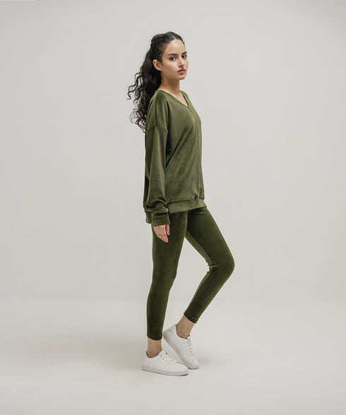 Women's Velour Leggings